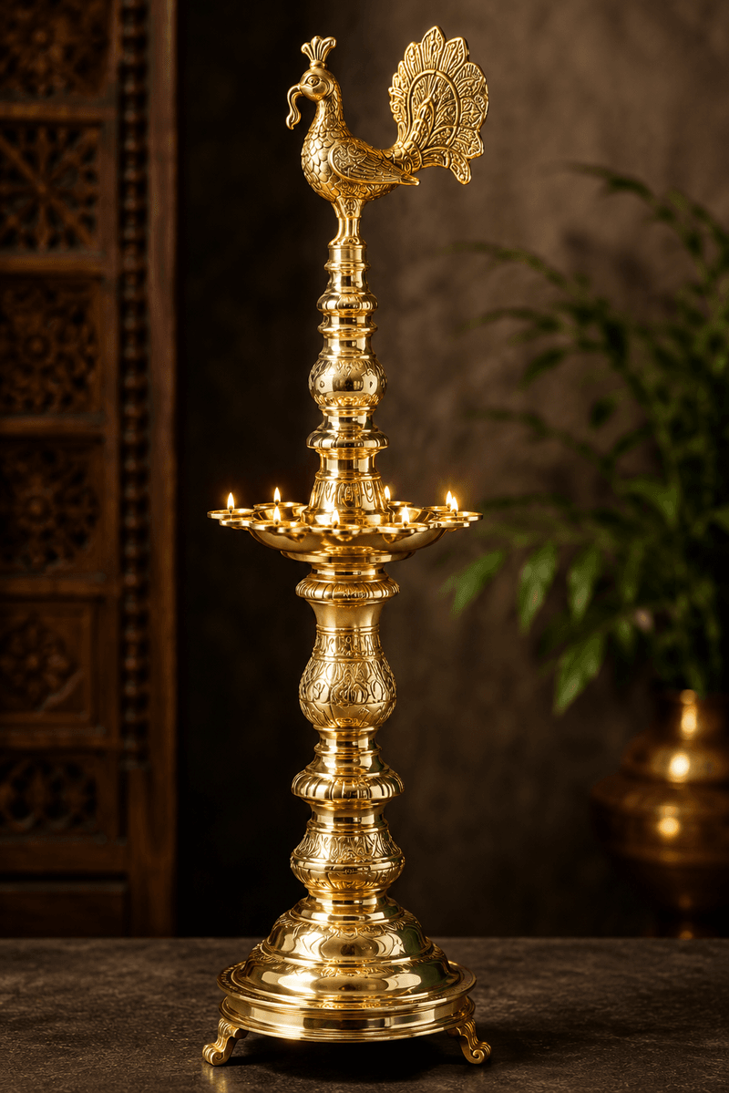 Traditional Brass Wall Hanging