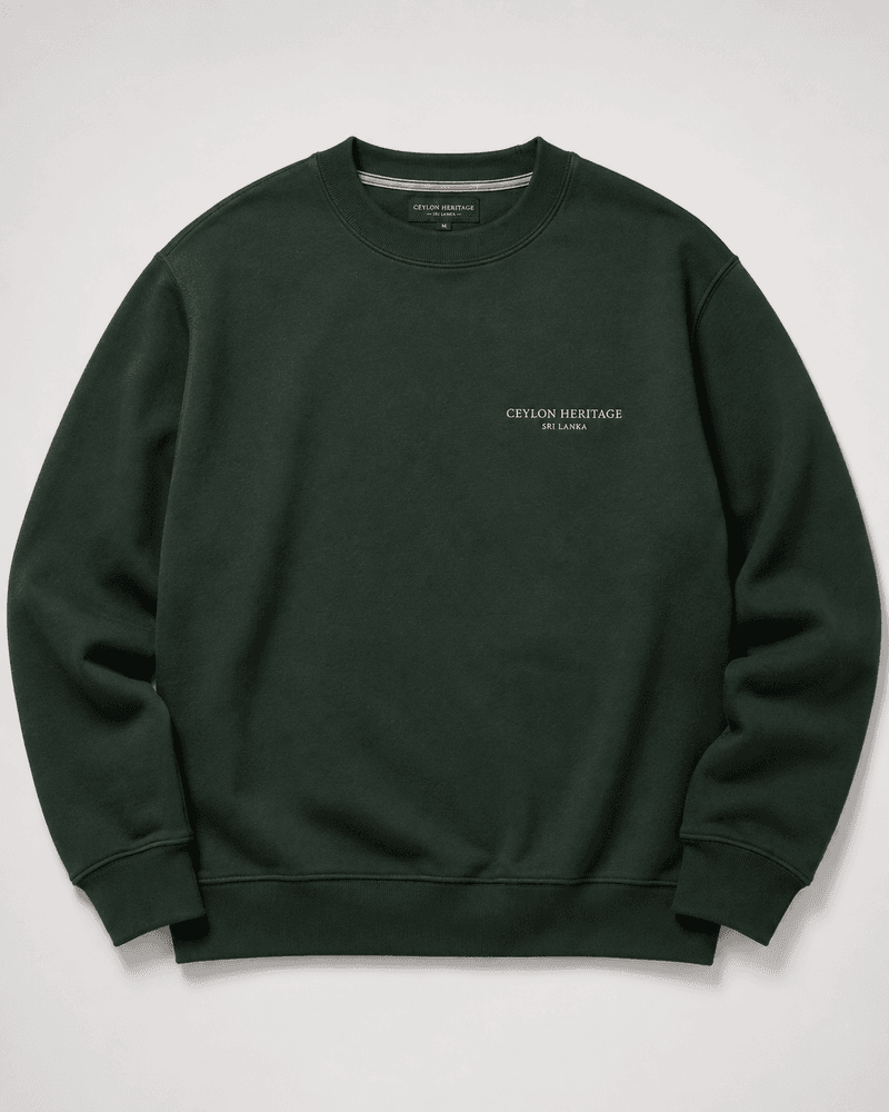 Printed Crewneck Sweatshirt