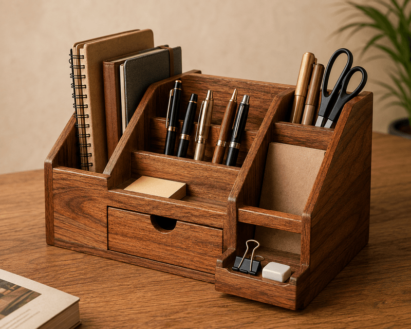 Wooden Spice Rack 3-Tier